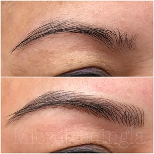 Microshading Closeup Example Before and After